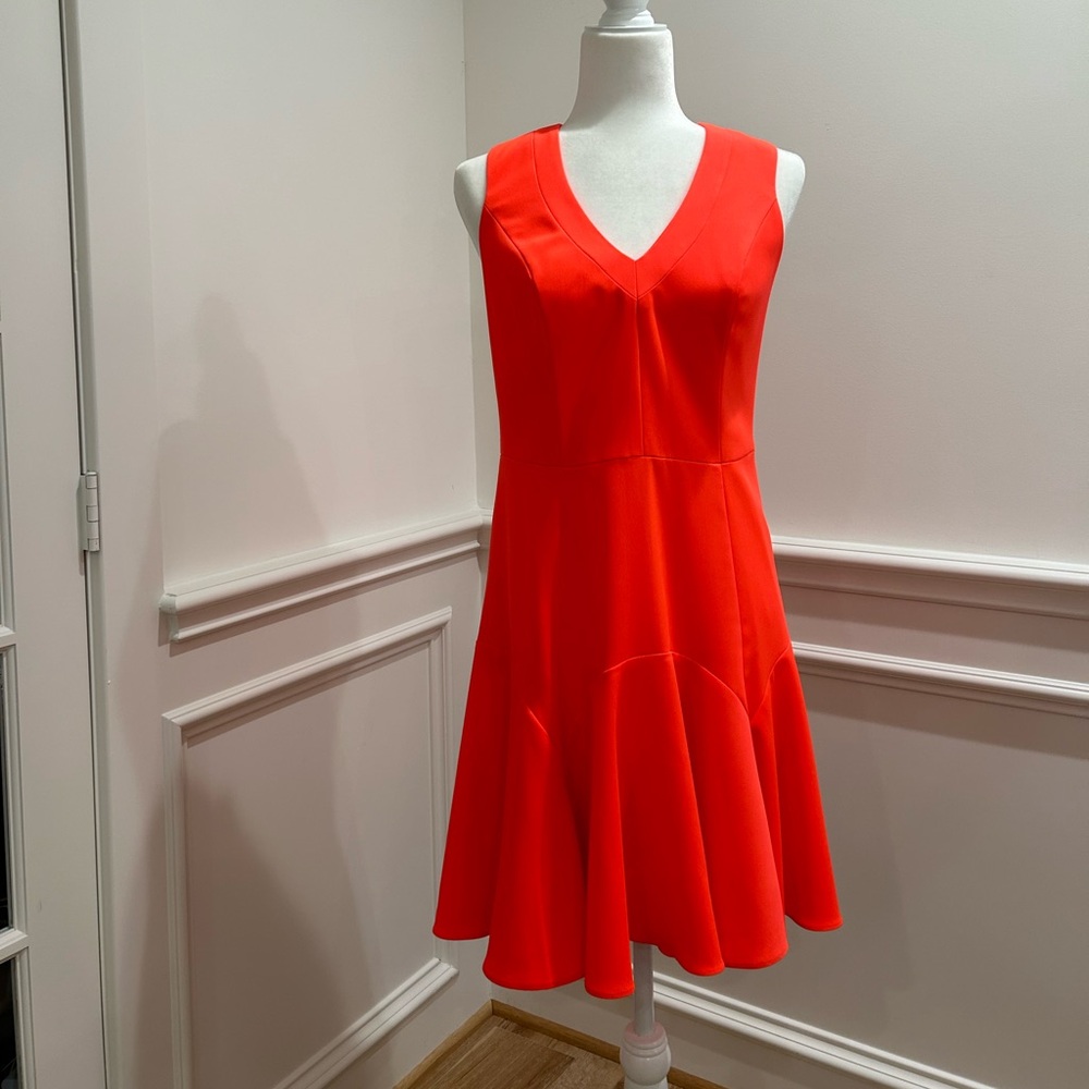 Orange‎ Shoshanna Dress size 4 excellent used condition